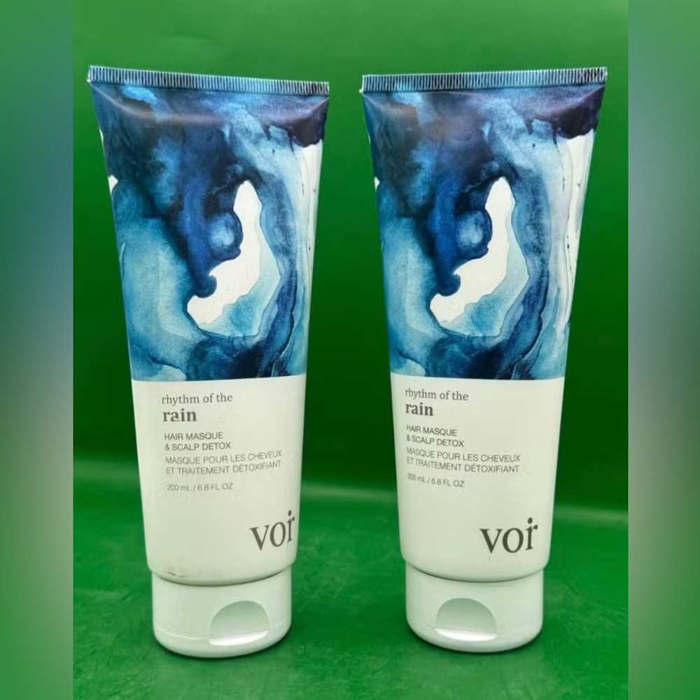 2 Bottles of Voir Rhythm of the Rain Hair Masque